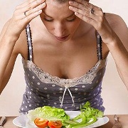 Anorexie: la libération de dopamine, liée à la nourriture ou autre, amènerait une anxiété plutôt qu'un plaisir